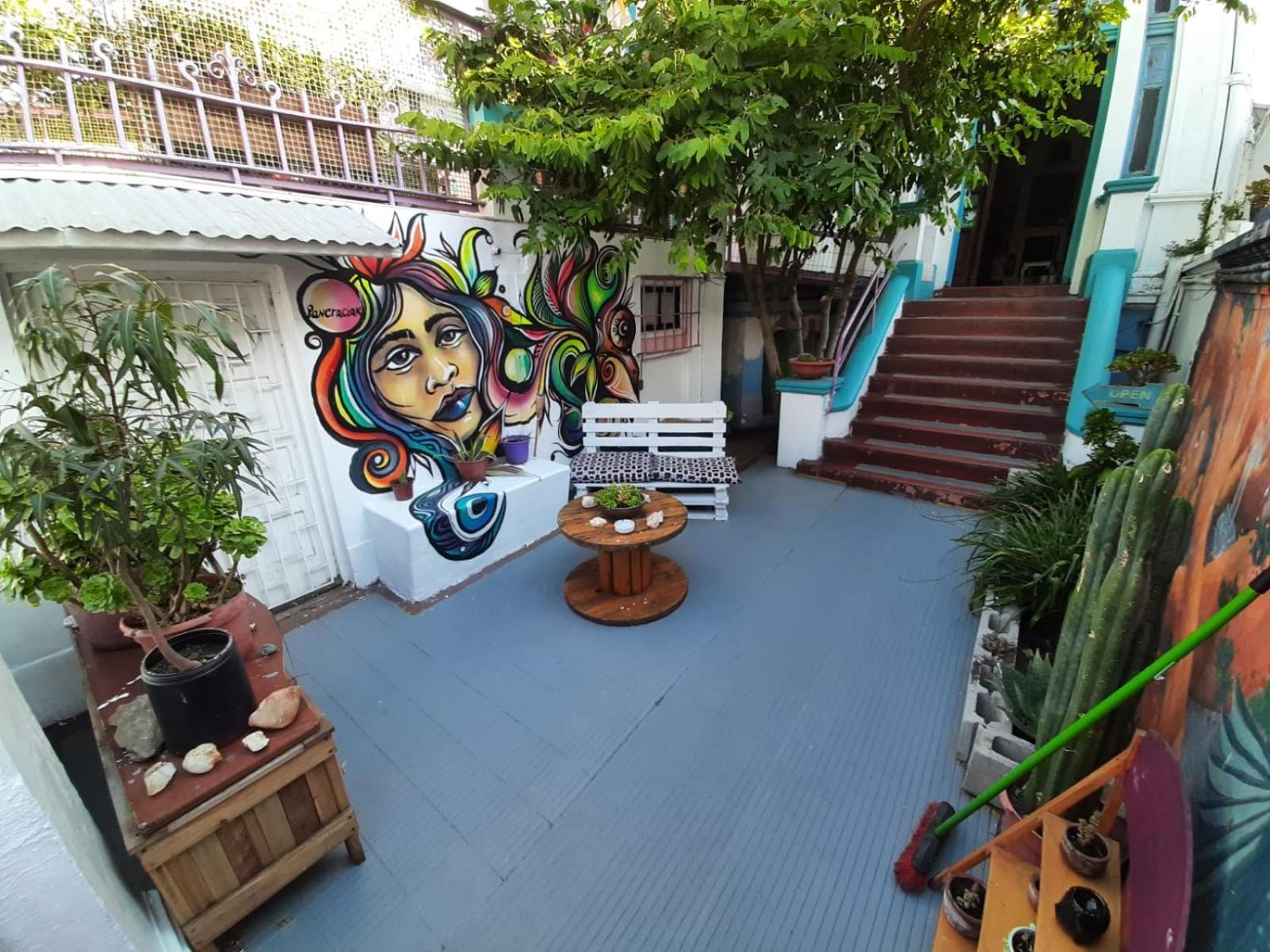 Nómada Eco-Hostel Valparaíso Exterior foto
