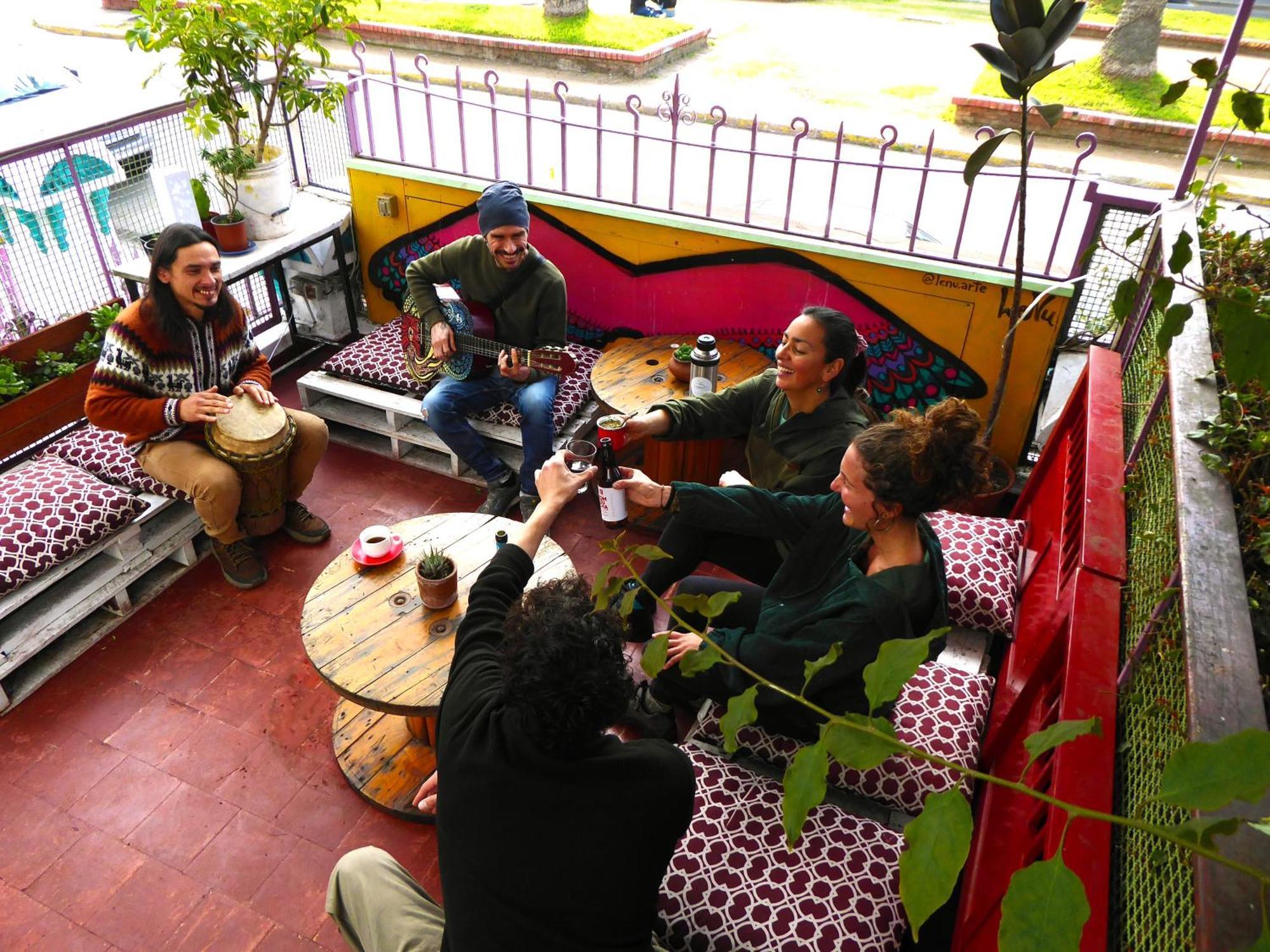 Nómada Eco-Hostel Valparaíso Exterior foto