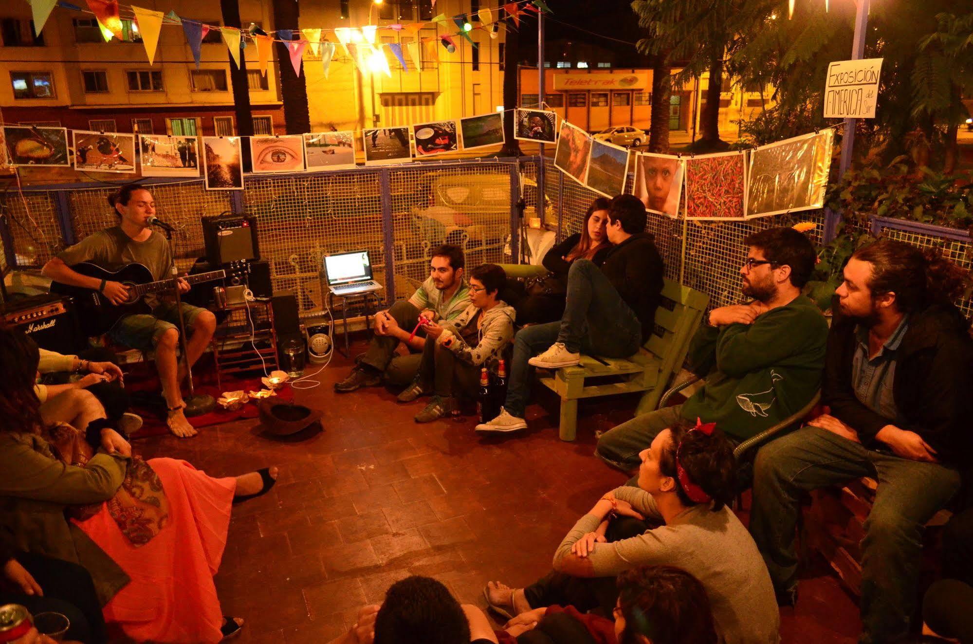 Nómada Eco-Hostel Valparaíso Exterior foto